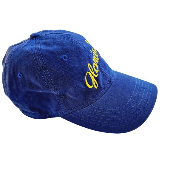 St. Louis Blues GLORIA! Unisex Sportsman Ball Cap Embroidered Yellow & Royal - Picture 3 of 8